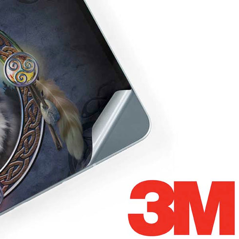 Brigid Ashwood Wolf Symbols Galaxy Book 12in Skin